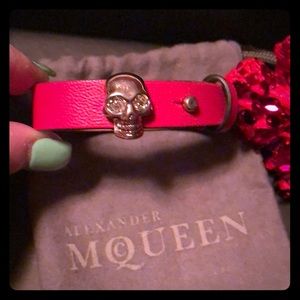 Alexander McQueen skull bracelet (priced to sell)!